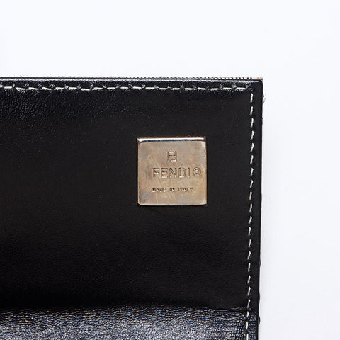 フェンディ FENDI ズッカ柄 長財布 長財布 ベージュ WS13881