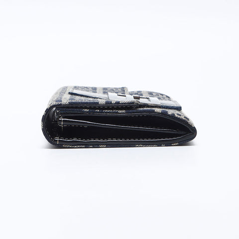 フェンディ FENDI ズッカ柄 長財布 長財布 ベージュ WS13881