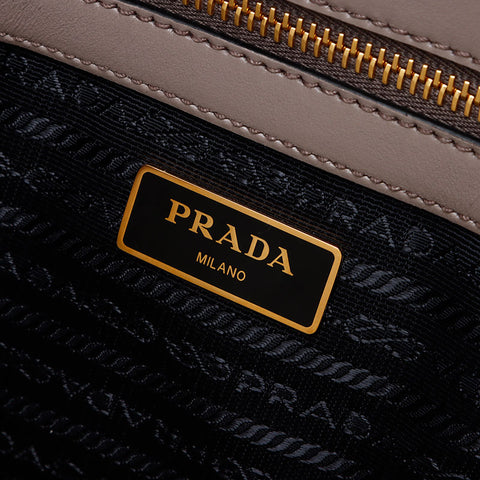 PRADA Saffiano 2WAY Shoulder Bag gray WS13882