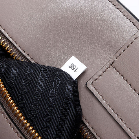 PRADA Saffiano 2WAY Shoulder Bag gray WS13882