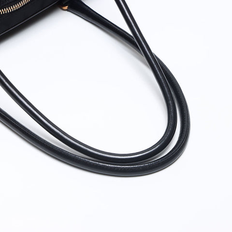 プラダ PRADA ゴールド金具 三角ロゴ トートバッグ ブラック WS13884