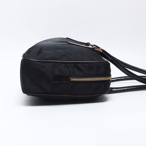 プラダ PRADA ゴールド金具 三角ロゴ トートバッグ ブラック WS13884