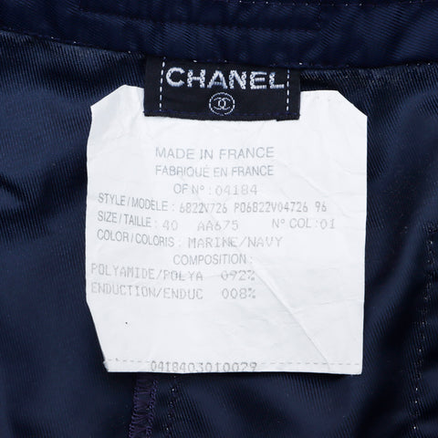 Chanel CHANEL Pants Navy WS1388