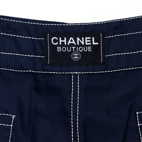 Chanel CHANEL Pants Navy WS1388