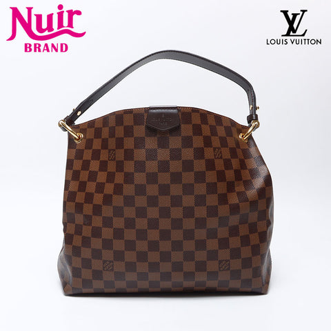ルイ・ヴィトン LOUIS VUITTON ダミエ グレースフルPM 2021年製 ハンドバッグ ブラウン WS13895