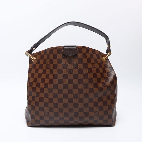 ルイ・ヴィトン LOUIS VUITTON ダミエ グレースフルPM 2021年製 ハンドバッグ ブラウン WS13895