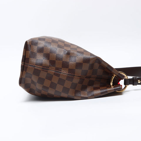 ルイ・ヴィトン LOUIS VUITTON ダミエ グレースフルPM 2021年製 ハンドバッグ ブラウン WS13895