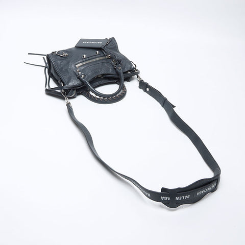 BALENCIAGA City mini Handbag gray WS13896