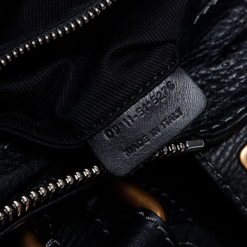 クロエ Chloe レザー パディントン ハンドバッグ ブラック WS13898