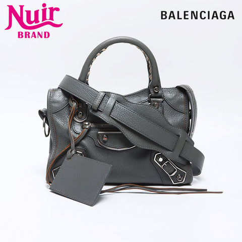 BALENCIAGA City mini Handbag gray WS13899