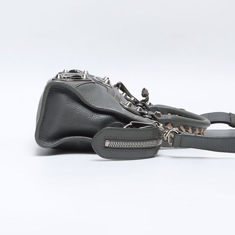 BALENCIAGA City mini Handbag gray WS13899