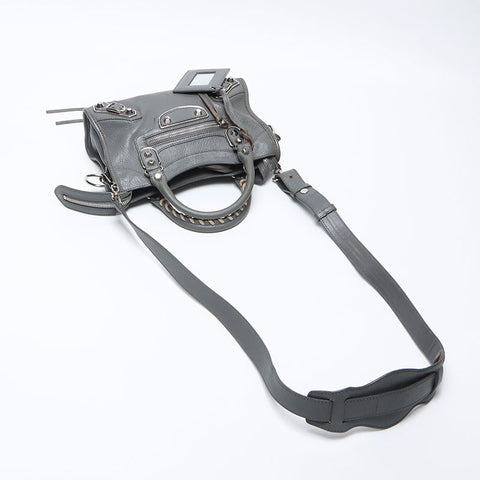BALENCIAGA City mini Handbag gray WS13899