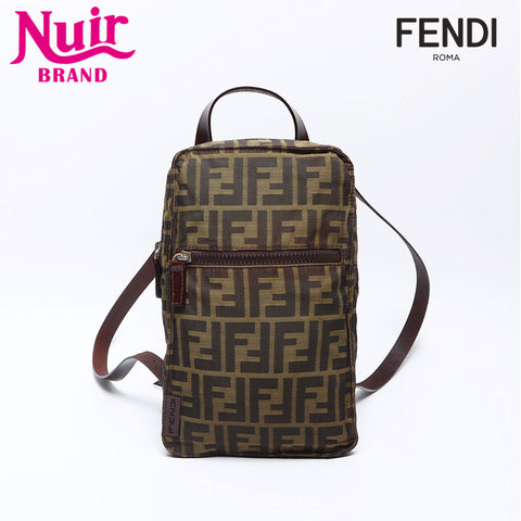 FENDI Zucca Backpack Â· Daypack Brown WS13902