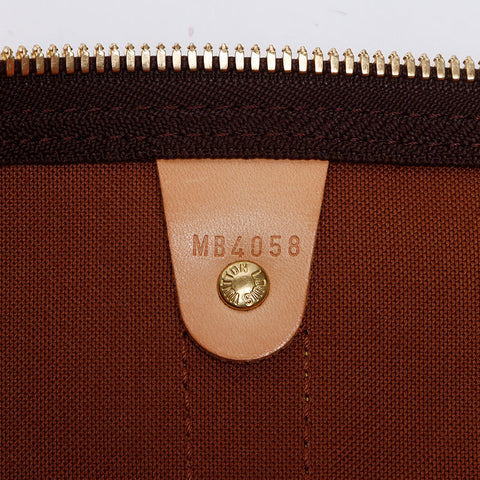 ルイ・ヴィトン LOUIS VUITTON 2008年 キーポル50 ローズ ボストンバッグ ブラウン WS13906