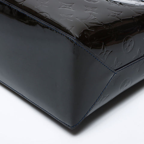 ルイ・ヴィトン LOUIS VUITTON ヴェルニ ウィルシャーMM ブルーアンフィニ 2010年製 トートバッグ グリーン WS13910