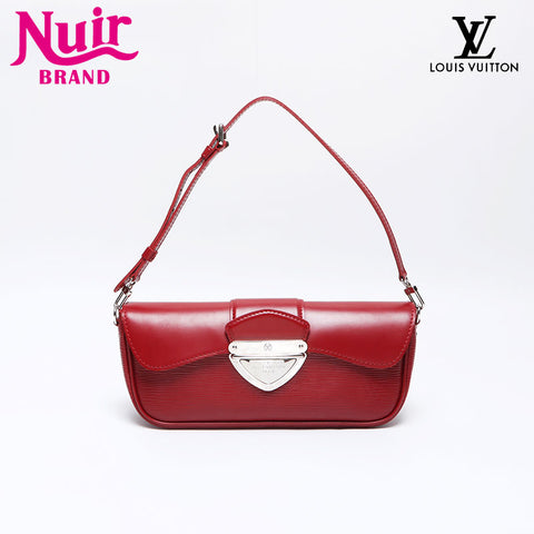 ルイ・ヴィトン LOUIS VUITTON 2009年製 ポシェット モンテーニュ エピ ショルダーバッグ レッド WS13912