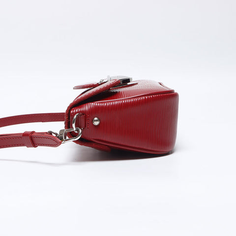ルイ・ヴィトン LOUIS VUITTON 2009年製 ポシェット モンテーニュ エピ ショルダーバッグ レッド WS13912
