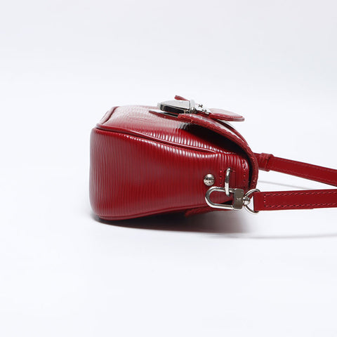 ルイ・ヴィトン LOUIS VUITTON 2009年製 ポシェット モンテーニュ エピ ショルダーバッグ レッド WS13912