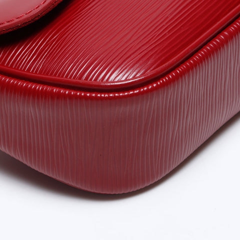 ルイ・ヴィトン LOUIS VUITTON 2009年製 ポシェット モンテーニュ エピ ショルダーバッグ レッド WS13912