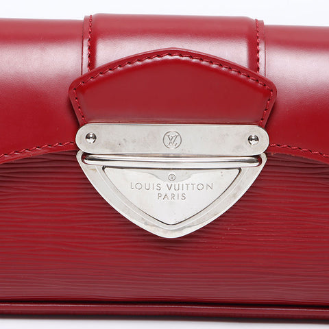 ルイ・ヴィトン LOUIS VUITTON 2009年製 ポシェット モンテーニュ エピ ショルダーバッグ レッド WS13912