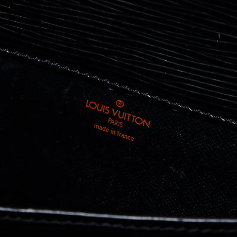 ルイ・ヴィトン LOUIS VUITTON 2002年製 エピ カルトシエール ショルダーバッグ ブラック WS13913
