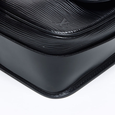 ルイ・ヴィトン LOUIS VUITTON 2002年製 エピ カルトシエール ショルダーバッグ ブラック WS13913