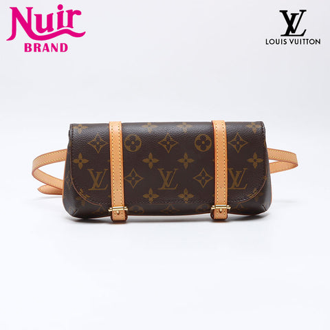 ルイ・ヴィトン LOUIS VUITTON 2005年製 モノグラム マレル ベルトバッグ ウエストバッグ ブラウン WS13914