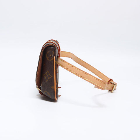 ルイ・ヴィトン LOUIS VUITTON 2005年製 モノグラム マレル ベルトバッグ ウエストバッグ ブラウン WS13914