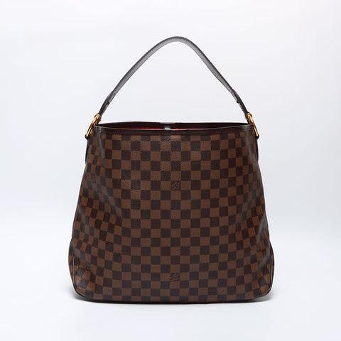 ルイ・ヴィトン LOUIS VUITTON ダミエ ディライトフル MM 2016年製 ショルダーバッグ ブラウン WS13915