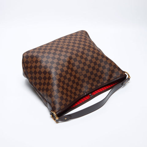 ルイ・ヴィトン LOUIS VUITTON ダミエ ディライトフル MM 2016年製 ショルダーバッグ ブラウン WS13915