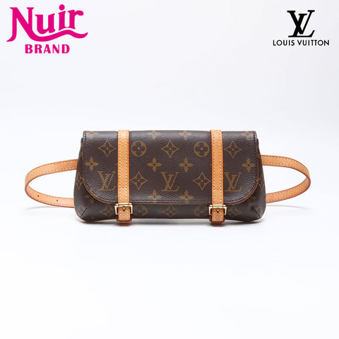 ルイ・ヴィトン LOUIS VUITTON 2005年製 モノグラム マレル ベルトバッグ ウエストバッグ ブラウン WS13919