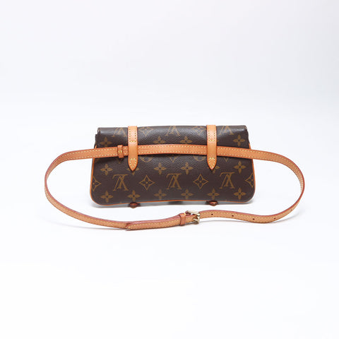 ルイ・ヴィトン LOUIS VUITTON 2005年製 モノグラム マレル ベルトバッグ ウエストバッグ ブラウン WS13919
