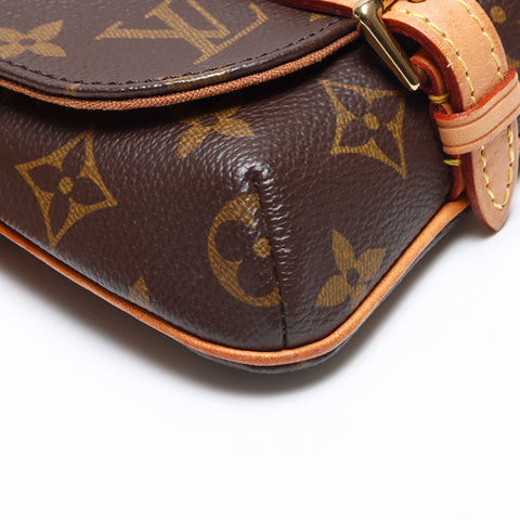 ルイ・ヴィトン LOUIS VUITTON 2005年製 モノグラム マレル ベルトバッグ ウエストバッグ ブラウン WS13919