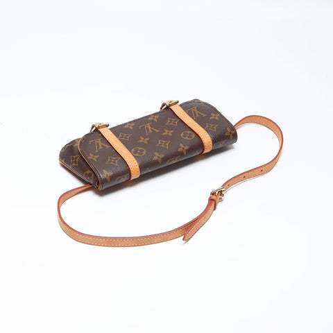 ルイ・ヴィトン LOUIS VUITTON 2005年製 モノグラム マレル ベルトバッグ ウエストバッグ ブラウン WS13919