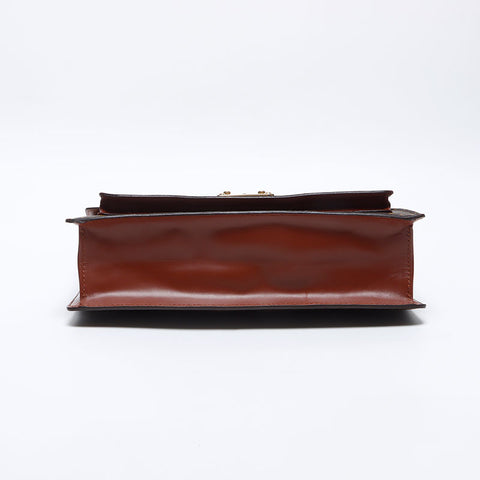 ルイ・ヴィトン LOUIS VUITTON モンソー 28 モノグラム ショルダーバッグ ブラウン WS13920