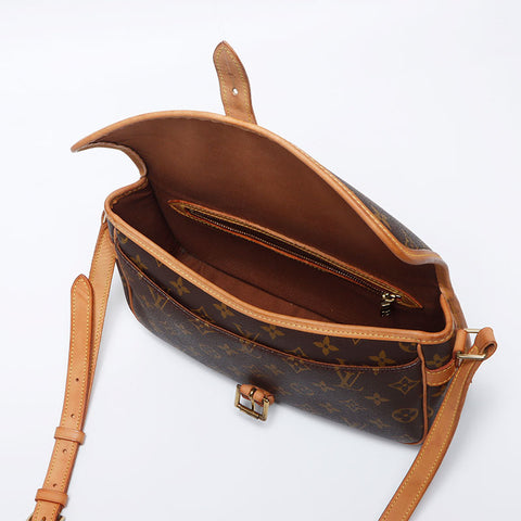 ルイ・ヴィトン LOUIS VUITTON 2001年製 モノグラム ソローニュモノグラム ショルダーバッグ ブラウン WS13923