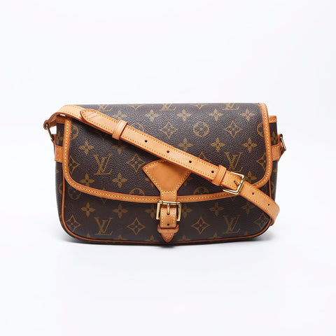 ルイ・ヴィトン LOUIS VUITTON 2001年製 モノグラム ソローニュモノグラム ショルダーバッグ ブラウン WS13923