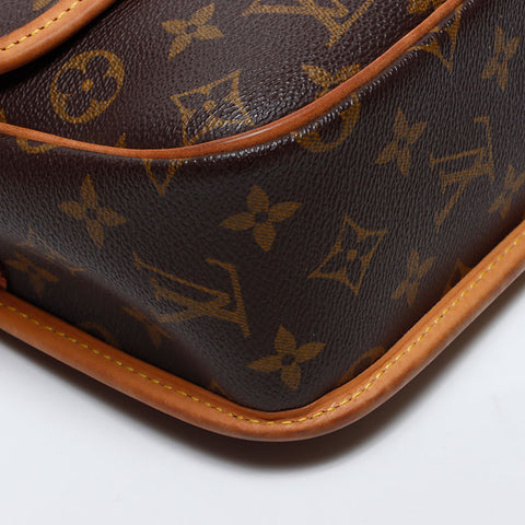 ルイ・ヴィトン LOUIS VUITTON 2001年製 モノグラム ソローニュモノグラム ショルダーバッグ ブラウン WS13923
