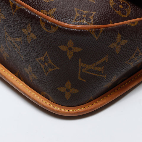 ルイ・ヴィトン LOUIS VUITTON 2001年製 モノグラム ソローニュモノグラム ショルダーバッグ ブラウン WS13923