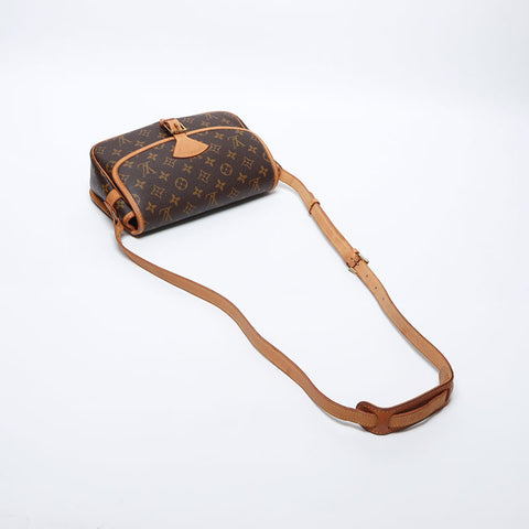 ルイ・ヴィトン LOUIS VUITTON 2001年製 モノグラム ソローニュモノグラム ショルダーバッグ ブラウン WS13923