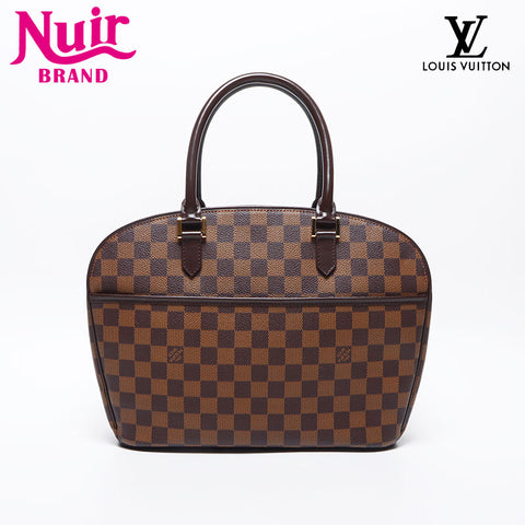 ルイ・ヴィトン LOUIS VUITTON サリア・オリゾンタル 2001年製 ダミエ ハンドバッグ ブラウン WS13927