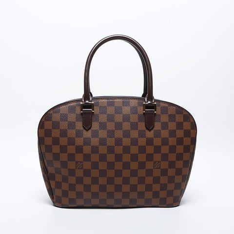 ルイ・ヴィトン LOUIS VUITTON サリア・オリゾンタル 2001年製 ダミエ ハンドバッグ ブラウン WS13927