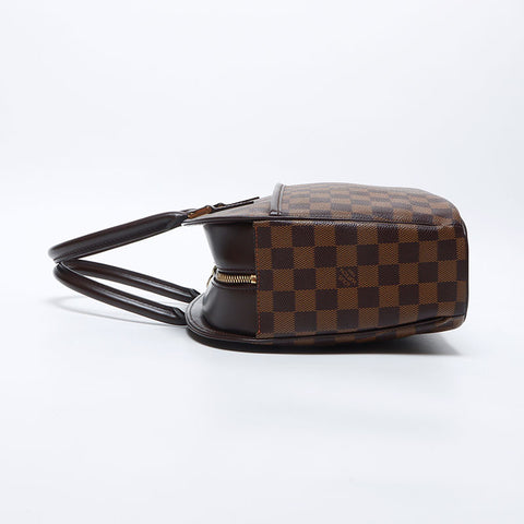 ルイ・ヴィトン LOUIS VUITTON サリア・オリゾンタル 2001年製 ダミエ ハンドバッグ ブラウン WS13927