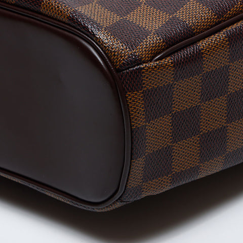 ルイ・ヴィトン LOUIS VUITTON サリア・オリゾンタル 2001年製 ダミエ ハンドバッグ ブラウン WS13927