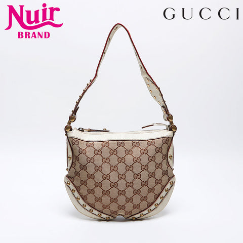グッチ GUCCI GGキャンバス ショルダーバッグ ベージュ WS13928