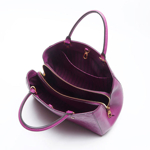 ルイ・ヴィトン LOUIS VUITTON モノグラム アンプラント モンテーニュMM 2011年製 ハンドバッグ パープル WS13931