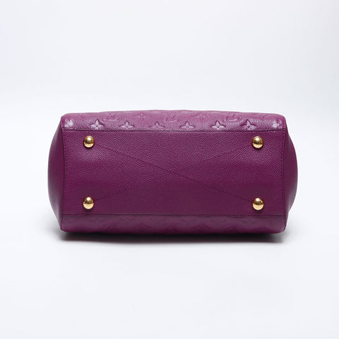 ルイ・ヴィトン LOUIS VUITTON モノグラム アンプラント モンテーニュMM 2011年製 ハンドバッグ パープル WS13931