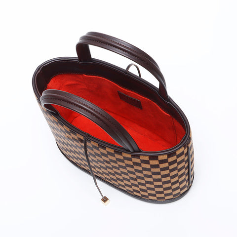 ルイ・ヴィトン LOUIS VUITTON ダミエ ソバージュ インパラ 2001年製 ハンドバッグ ブラウン WS13932