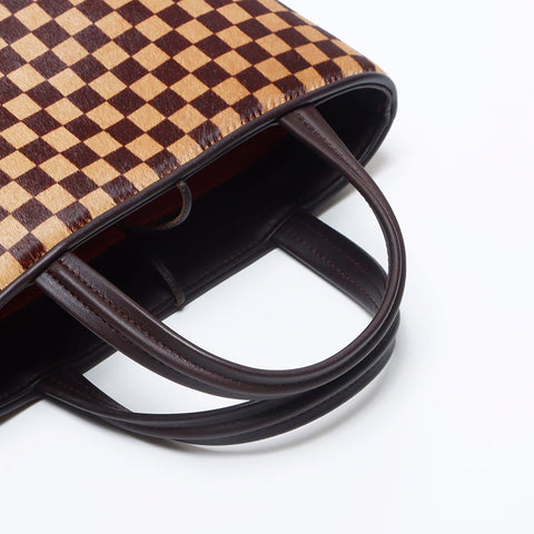 ルイ・ヴィトン LOUIS VUITTON ダミエ ソバージュ インパラ 2001年製 ハンドバッグ ブラウン WS13932