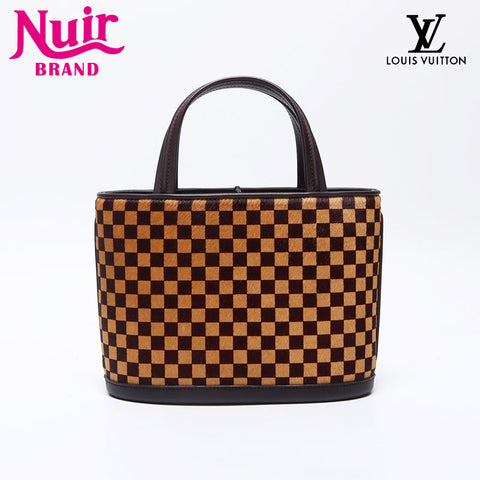 ルイ・ヴィトン LOUIS VUITTON ダミエ ソバージュ インパラ 2001年製 ハンドバッグ ブラウン WS13932